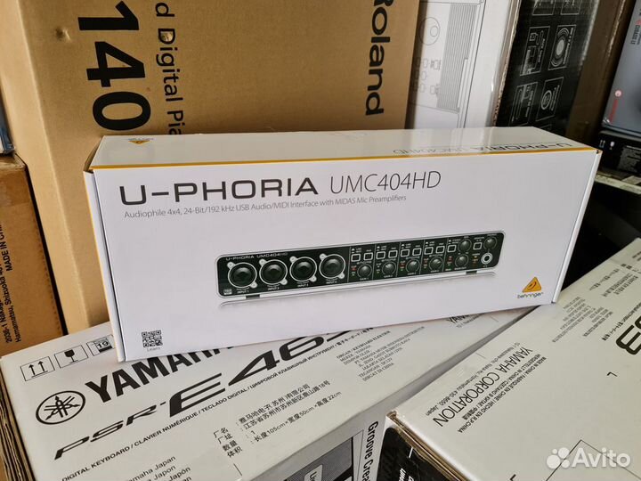 Behringer UMC404HD внешняя звуковая карта Новая