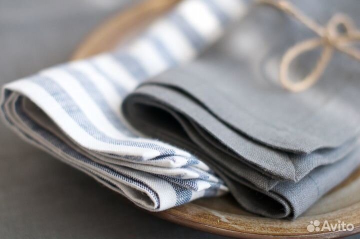 Салфетки льняные для сервировки стола