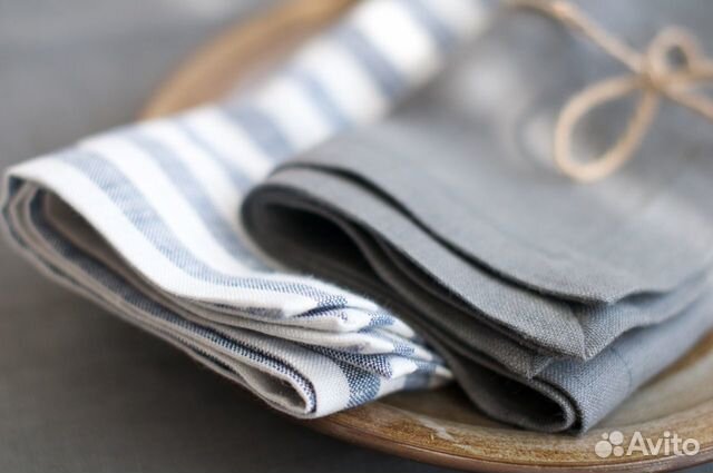 Салфетки льняные для сервировки стола