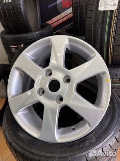 Диски литые r15 4*114.3 Chevrolet Nissan