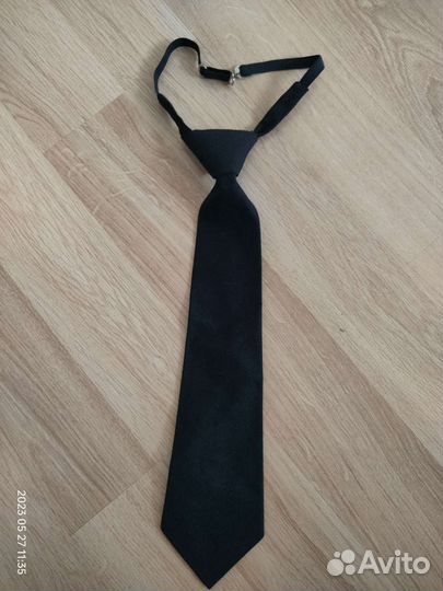 Галстук для военнослужащих черный