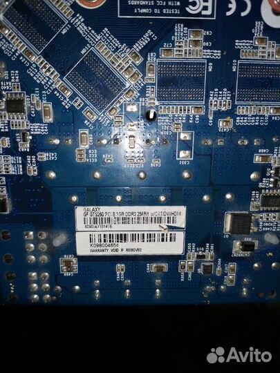 Видеокарта Galaxy GF GTS 250
