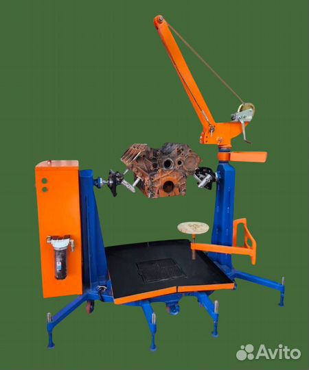 Кантователь для ремонта двигателя