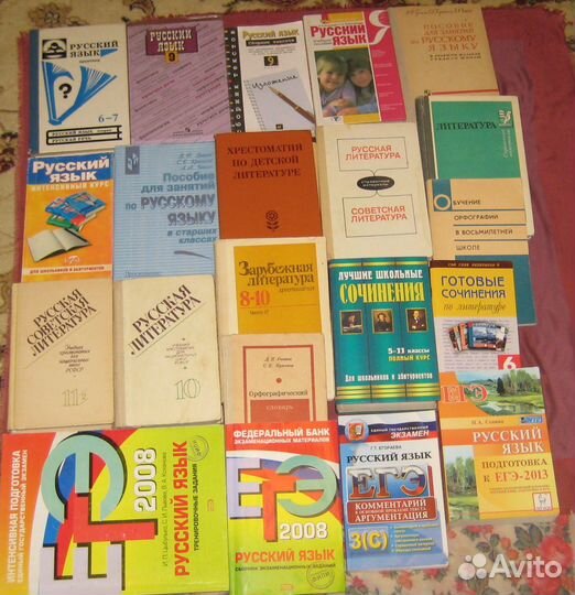 Русский язык литература учебники и учебное пособие