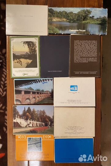 Откытки ссср/наборы открыток СССР