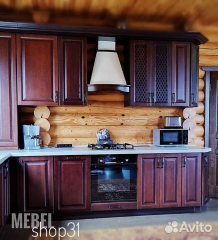 Кухня из массива дуба