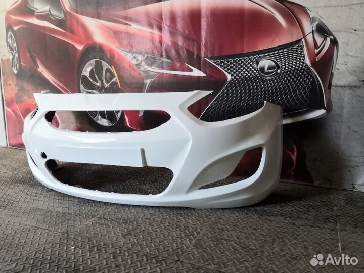 Бампер передний Hyundai Solaris с2010 в любой цвет