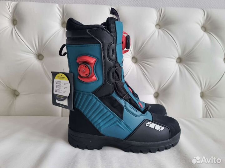 Ботинки снегоходные 509 Raid Double Boa Sharkskin