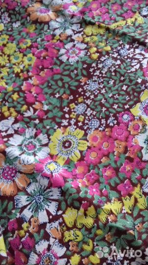 Ткань плательная. Натуральн. Вискоза