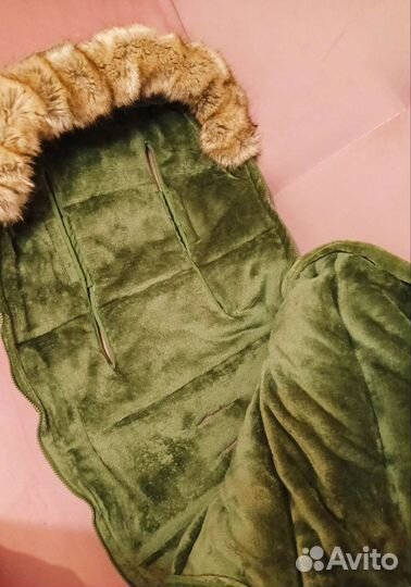 Зимний конверт в коляску