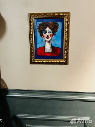 Интерьерный портрет в подарочной упаковке