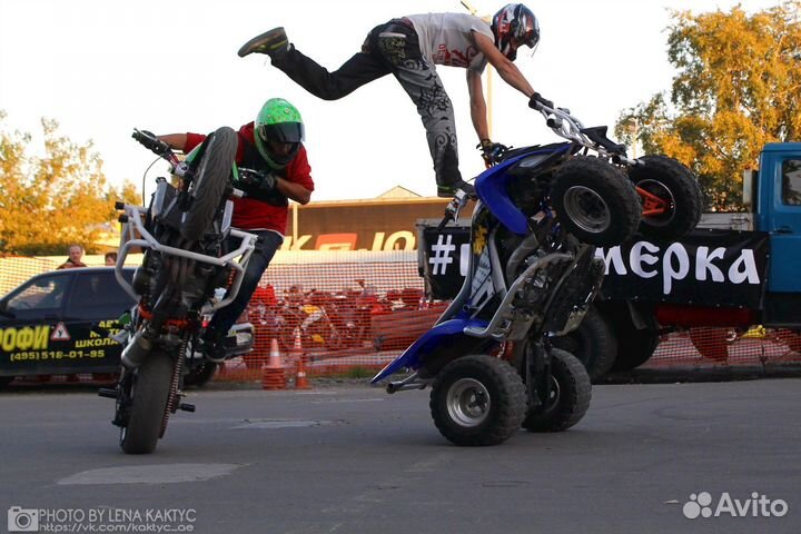 Мотошкола, обучение стантрайдингу, мотоинструктор