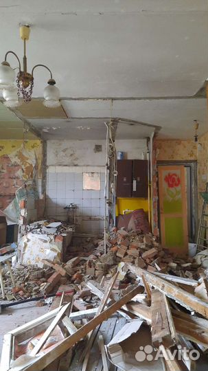 Демонтаж квартир.подготовка под ремонт