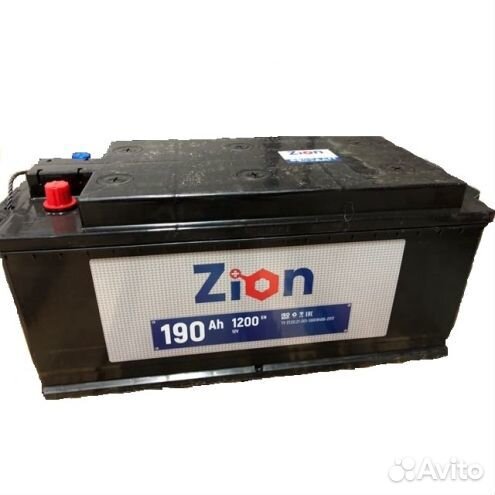 Аккумулятор Zion 190 ah (Казахстан)