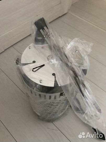 Электрошашлычница новая