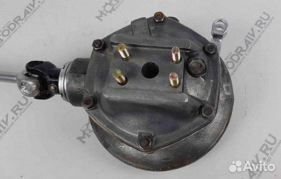 Редуктор заднего моста Урал в сборе с карданом (ре