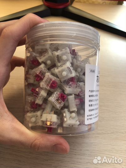 Свитчи для клавиатуры KTT Wine Red