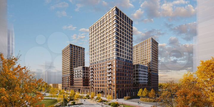 3-к. квартира, 92,1 м², 8/21 эт.