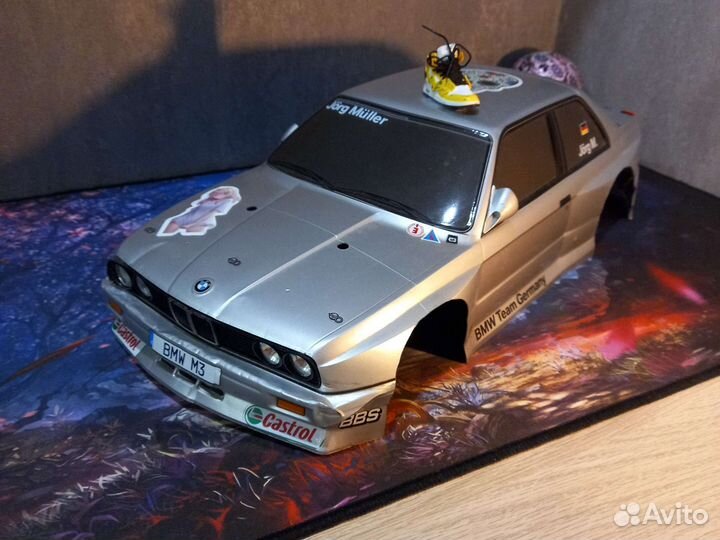 Кузов rc drift 1 10 bmw e30 m3
