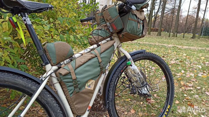 Сумка внутрирамная для велосипеда. Байкпакинг