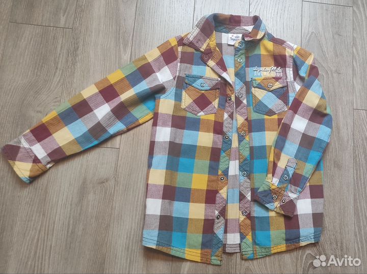 Рубашки для мальчика 122 128