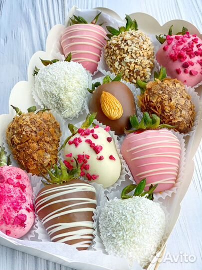 Клубника в шоколаде.Очень вкусная