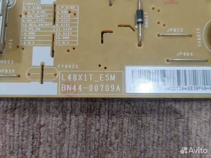 Блок питания BN44-00709a от Samsung UE40H6230AK