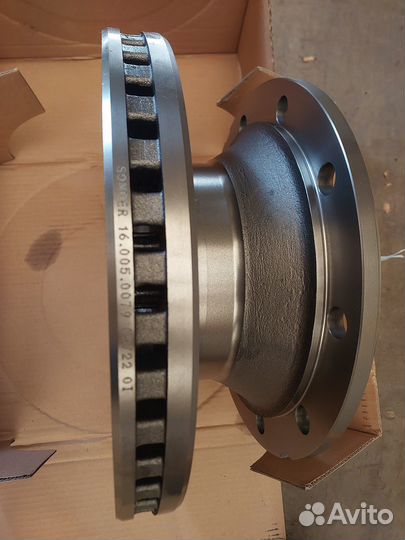 Диск тормозной schmitz 430х168,5х290х45 n 10x22.5