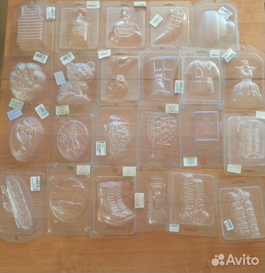 Пластиковые формы для мыла