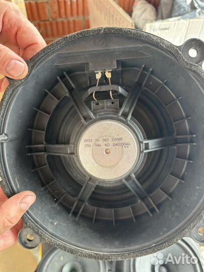 Динамики штатные mazda cx-5 и Nissan qashqai