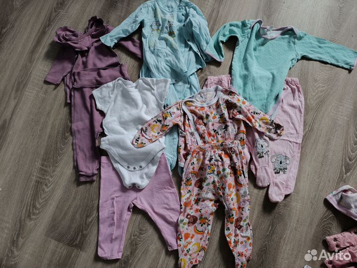 Детские вещи пакетом 68-74