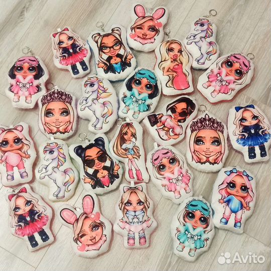 Плюшевые брелки