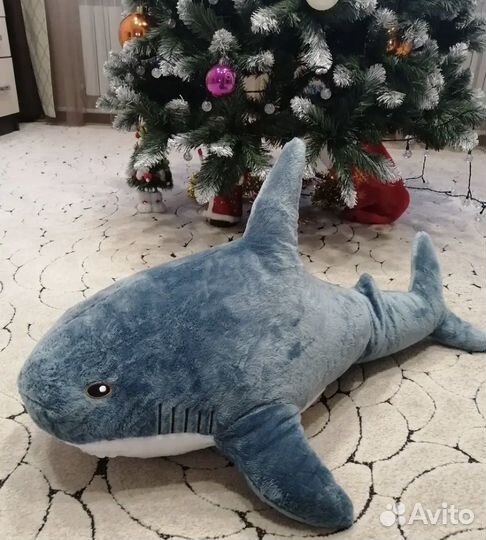 Мягкая игрушка Акула 80 см