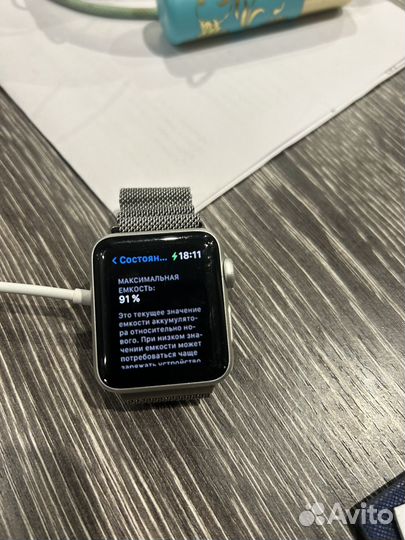 Часы apple watch 3 38 mm