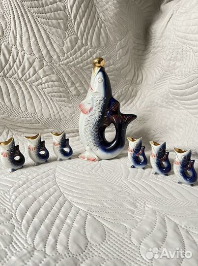 Штоф рыба с рыбками