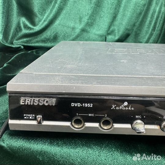 DVD плеер erisson DVD-1952 CD DVD караоке DVD