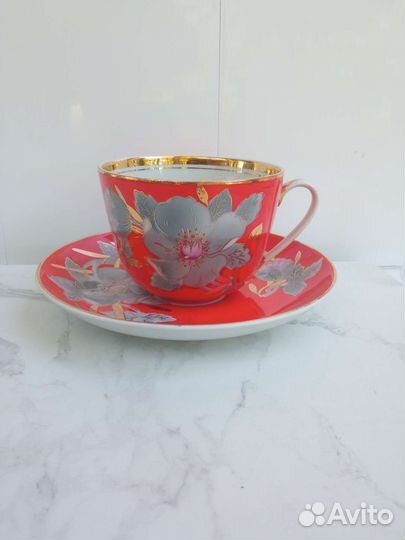 Чайная пара Мальва Барановка