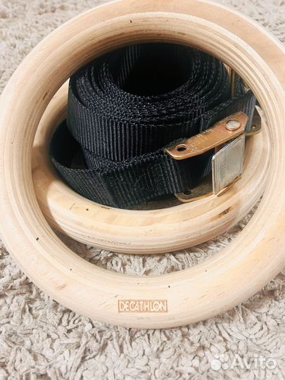 Гимнастические кольца деревянные