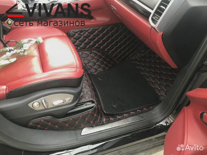 Коврики из Экокожи 3D