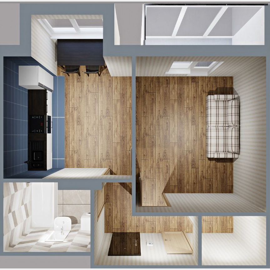 1-к. квартира, 38,2 м², 4/4 эт.