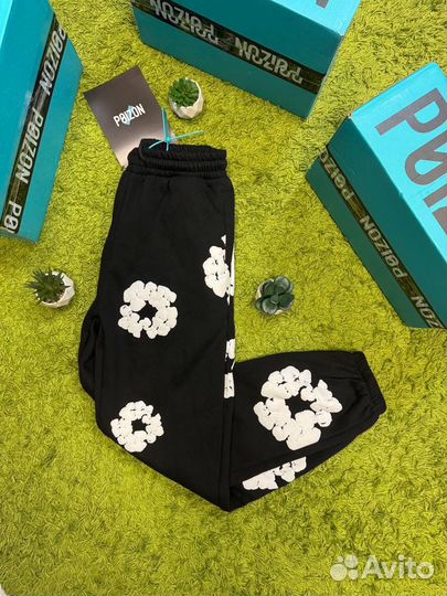 Штаны Denim Tears Black Оригинал