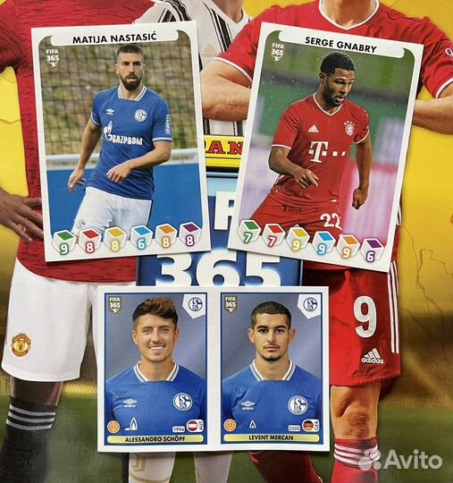 Наклейки Panini Fifa 365: 2020-2021