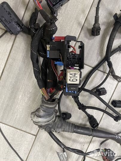 Проводка двигателя Ауди А4 8Е Б7