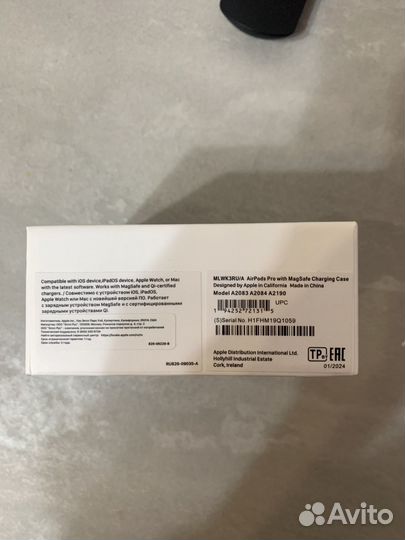 Беспроводные наушники apple airpods pro