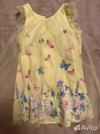 Платье для девочки 92