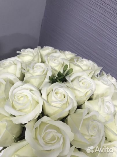 Букет из мыльных роз 25 шт