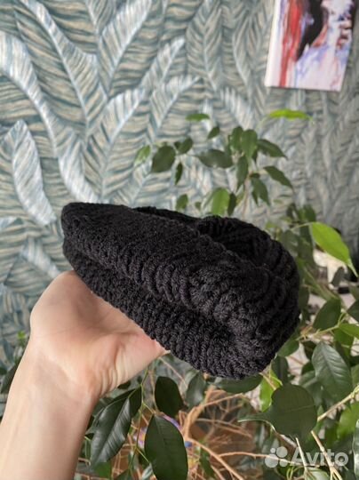 Шапка бини вязаная на заказ