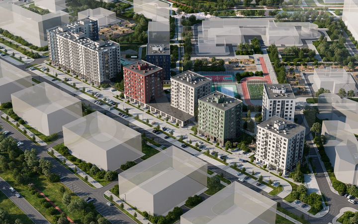 3-к. квартира, 78,9 м², 6/9 эт.