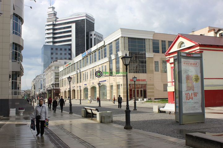 Торговая площадь 15.6 кв.м