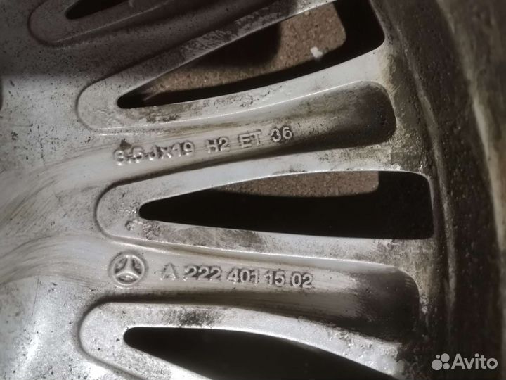 Диск R 19 Mercedes S 222. 1 штука